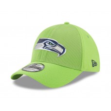 New Era Unisex Hombre Mujer 3930 Cap Hat Color Rush Seattle Seahawks Neon Green  eb-27146166